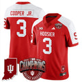 Omar Cooper Jr Jersey #3 Indiana Hoosiers Big 10 Champions Limited Stitched