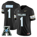 Omari Hayes Jersey #1 Tulane Green Wave 2025 City Edition Stitched