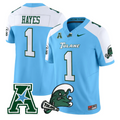 Omari Hayes Jersey #1 Tulane Green Wave 2025 Vapor Limited Stitched