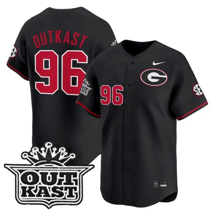 OutKast Jersey #96 Georgia Bulldogs Baseball 2026 Outkast Stitched
