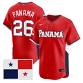 Panama Jersey #26 Team Panama 2026 World Baseball Classic Stitched