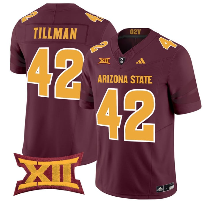 Pat Tillman Jersey #42 Arizona State Sun Devils 2025 Limited Stitched