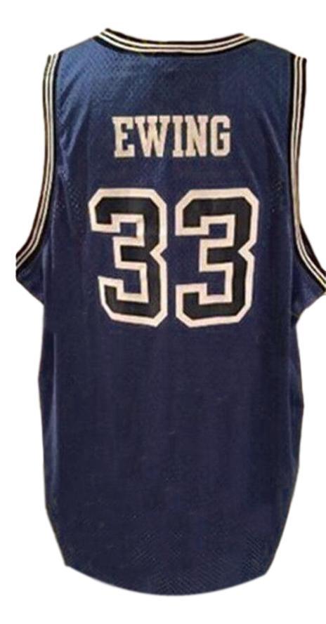 Patrick Ewing Jersey #33 College Basketball Blue