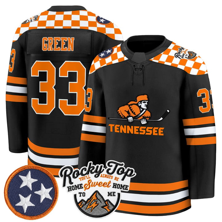 Patrick Green Jersey #33 Tennessee Volunteers 2025-26 Premium Stitched