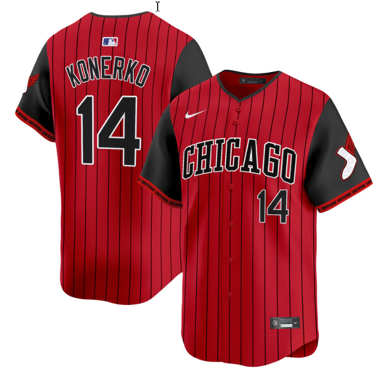 Paul Konerko Jersey #14 Chicago White Sox 2025 City Connect Vapor Premier Limited Stitched