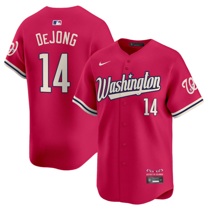 Paul DeJong Jersey #14 Washington Nationals Vapor Limited All Stitched