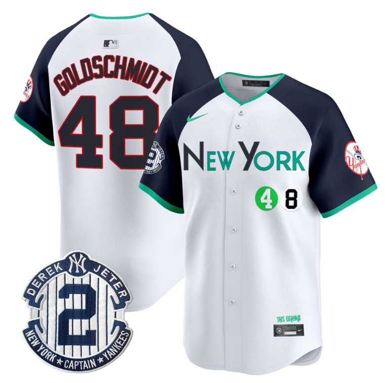 Paul Goldschmidt Jersey #48 New York Yankees City Connect Vapor Premier Limited Stitched