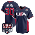 Paul Skenes Jersey #30 Team USA World Baseball Classic 250 USA 2026 Roster Stitched