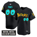 Paws Jersey #00 Detroit Tigers Graffiti Motor City Edition Stitched