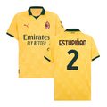 Pervis Estupinan #2 AC Milan 2025-26 Third Men Jersey – Yellow