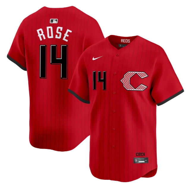 Pete Rose Jersey #14 Cincinnati Reds 2026 City Connect Vapor Premier Stitched