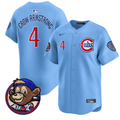 Pete Crow-Armstrong Jersey #24 Chicago Cubs Clark Patch Vapor Premier Limited Stitched