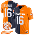 Peyton Manning Jersey Broncos #16 Tennessee Volunteers Split Vapor Football