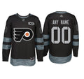 Philadelphia Flyers Black 1917-2017 100th Anniversary Stitched NHL Custom Jersey