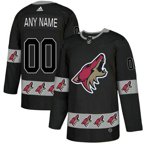 Phoenix Coyotes Custom Team Logos Fashion Jersey Stitched