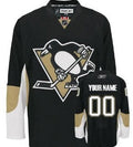 Pittsburgh Penguins Customized Black Jersey Stitched