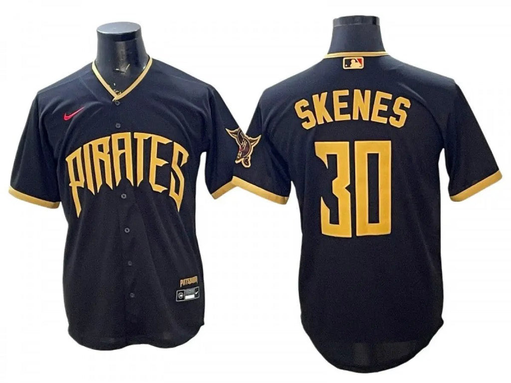 Pittsburgh Pirates #30 Paul Skenes 2026 City Connect Limited Jersey - Black