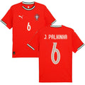 Portugal 2025 Home J. Palhinha #6 Jersey