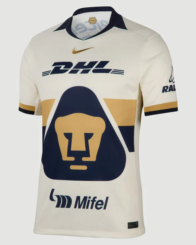 Pumas UNAM 2025-26 LEO SUÁREZ 10 Home Jersey – Blanco