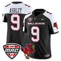 Qua Ashley Jersey #9 Ball State Cardinals 2025 Limited Stitched