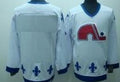Quebec Nordiques Customized White CCM Jersey Stitched