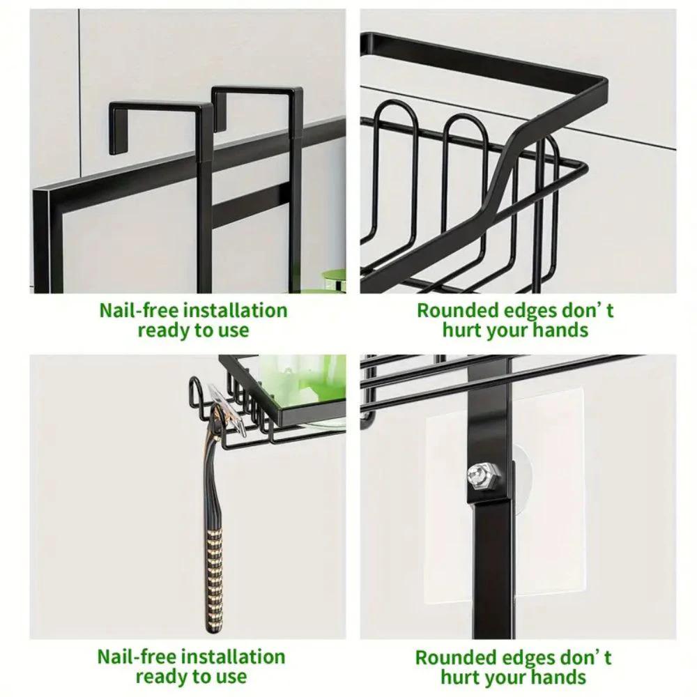 Quick Reach Hanging Bathroom Caddy