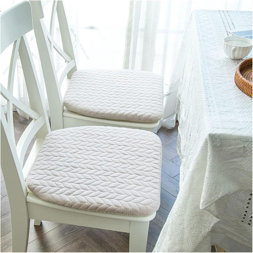 Quilted Japanese-Inspired Seat Cushion