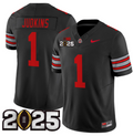 Quinshon Judkins Jersey #1 Ohio State 'Heritage Stripe' 2025 CFP Final