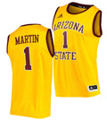 Remy Martin Jersey Arizona State Sun Devils College Basketball Gold #1