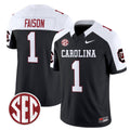 Rahsul Faison Jersey #1 Carolina 1980 Throwback Rebrand 2026 Stitched