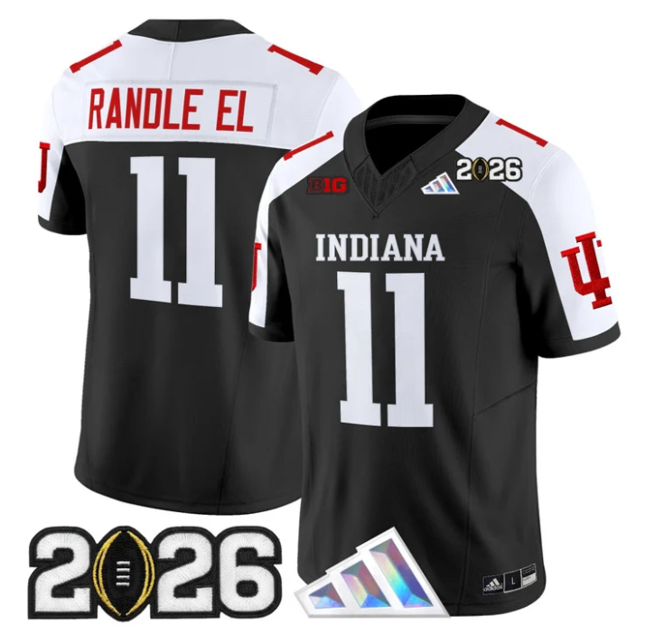 Randle El Jersey #11 Indiana Hoosiers 2026 CFP Final V3 Stitched