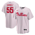 Ranger Suárez Philadelphia Phillies White Jersey - All Stitched