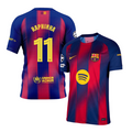 Raphinha 11 Barcelona 2025-26 Home Jersey – Scarlet