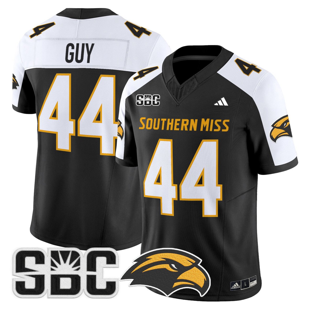 Ray Guy Jersey #44 Southern Miss Golden Eagles 2025 Vapor Stitched