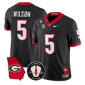 Raylen Wilson Jersey #5 Georgia Bulldogs 2026 Vince Dooley Stitched