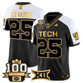 Red Raiders Jersey #25 Texas Tech 2025 100th Anniversary Stitched