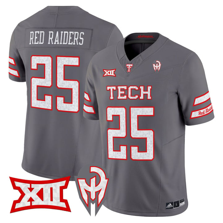 Red Raiders Jersey #25 Texas Tech Too Cold Vapor Limited Stitched