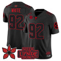 Reggie White Jersey #92 Tennessee Vols Stranger Things Edition Vapor Stitched