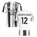 Renato Veiga 12 Juventus 2025-26 Home Men Jersey – White