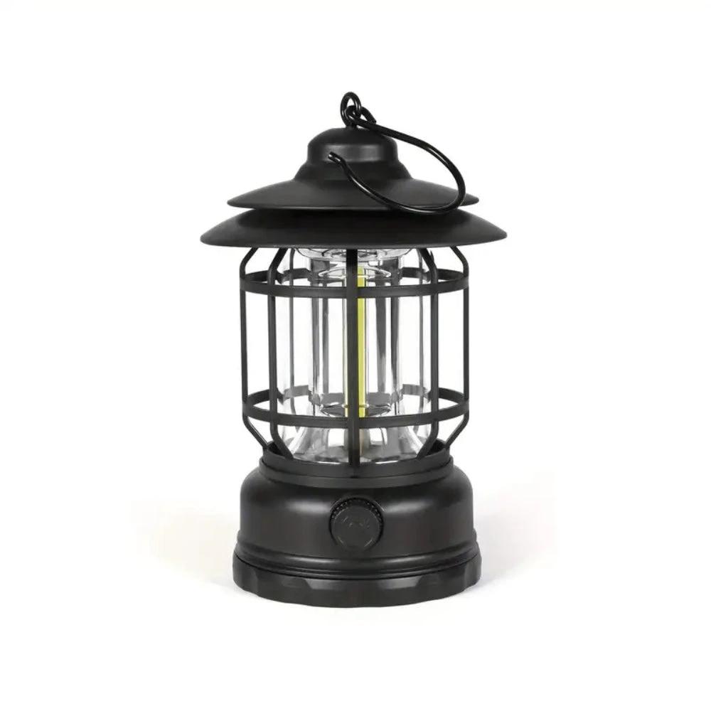Retro Glow Camping Lantern Lamp
