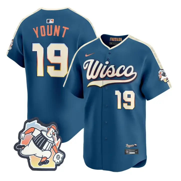 Robin Yount Jersey #19 Milwaukee Brewers 2026 City Connect Premier Stitched