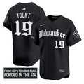 Robin Yount Jersey #19 Milwaukee Brewers Gothic 414 Shadows Edition