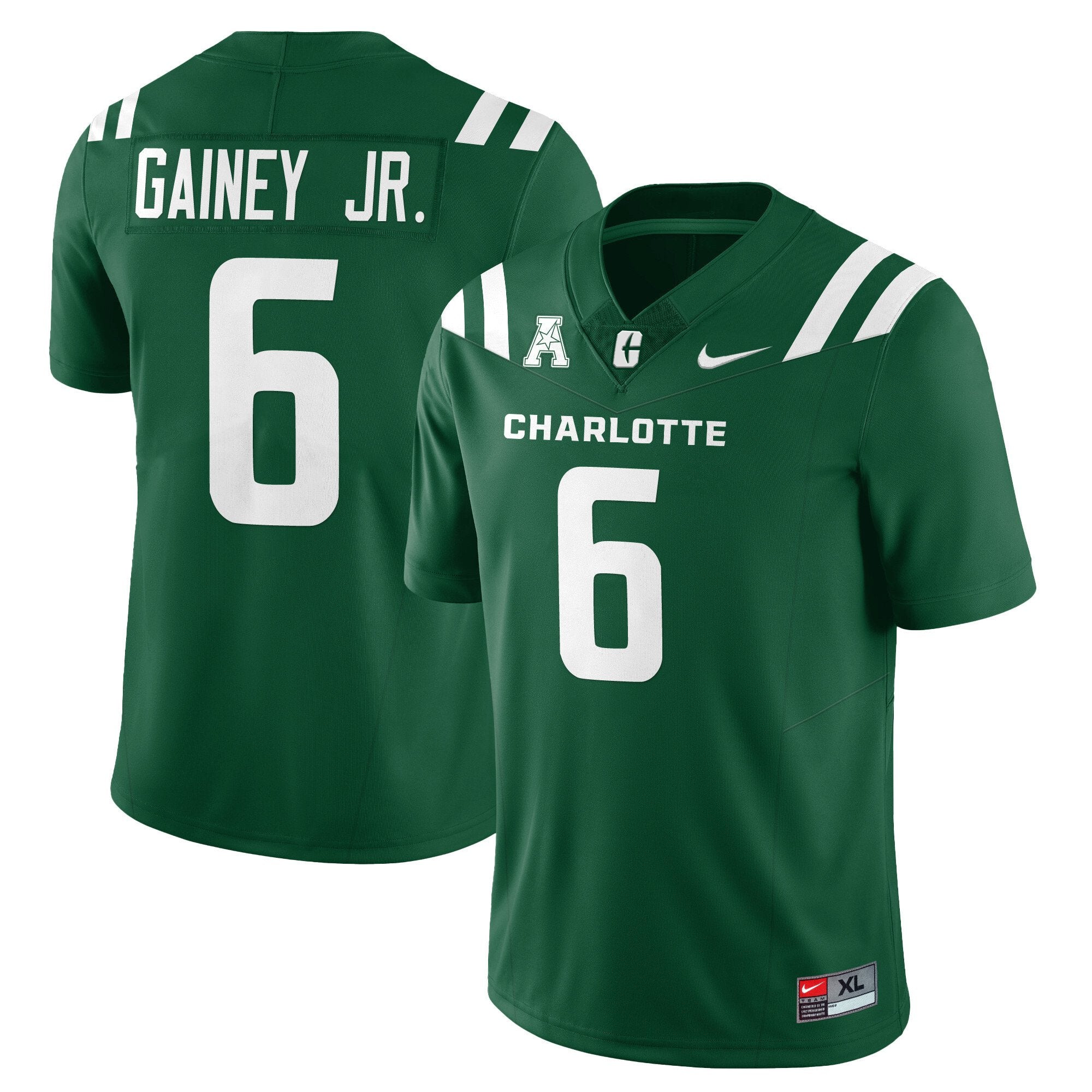 Rod Gainey Jr Jersey #6 Charlotte 49ers Football 2025 Limited Stitched