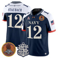 Roger Staubach Jersey #12 Navy Midshipmen 250th Anniversary Stitched