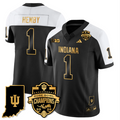 Roman Hemby Jersey #1 Indiana Hoosiers 2026 Rose Bowl Champions Patch Stitched