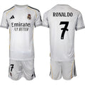 Ronaldo Jersey #7 Real Madrid White Home 2025 - 26 Soccer Suit