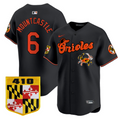 Ryan Mountcastle Jersey #6 Baltimore Orioles 410 & Chesapeake Crab Patch Limited Stitched