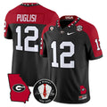 Ryan Puglisi Jersey #12 Georgia Bulldogs 2025 Vapor Limited Stitched