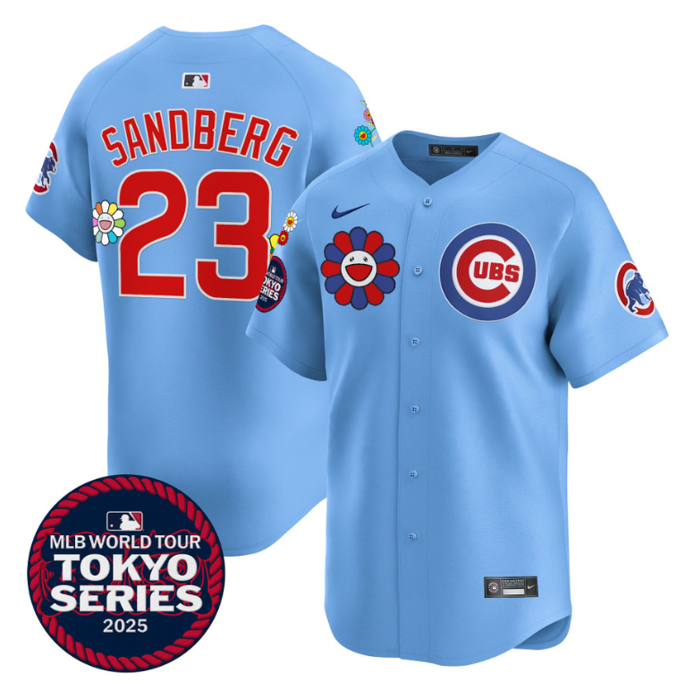 Ryne Sandberg Jersey #23 Chicago Cubs Tokyo Series 2025 Vapor Premier Limited Stitched