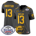Sawyer Robertson Jersey #13 Baylor Bears 2024 Texas Bowl Football